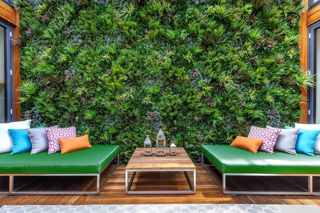 دیوار سبز در معماری مدرن